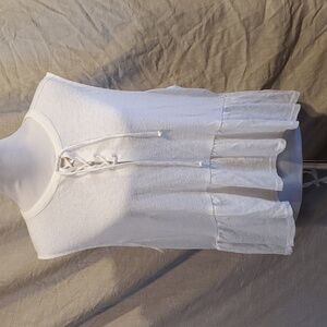 Lucky Brand Linen Cover-up Top SZ XXL